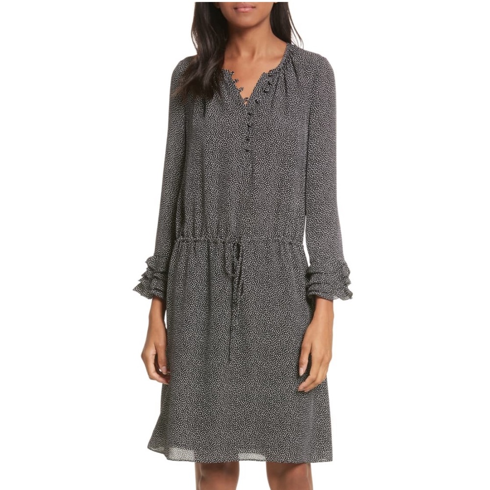 NWT Rebecca Taylor Pebble Print Dress